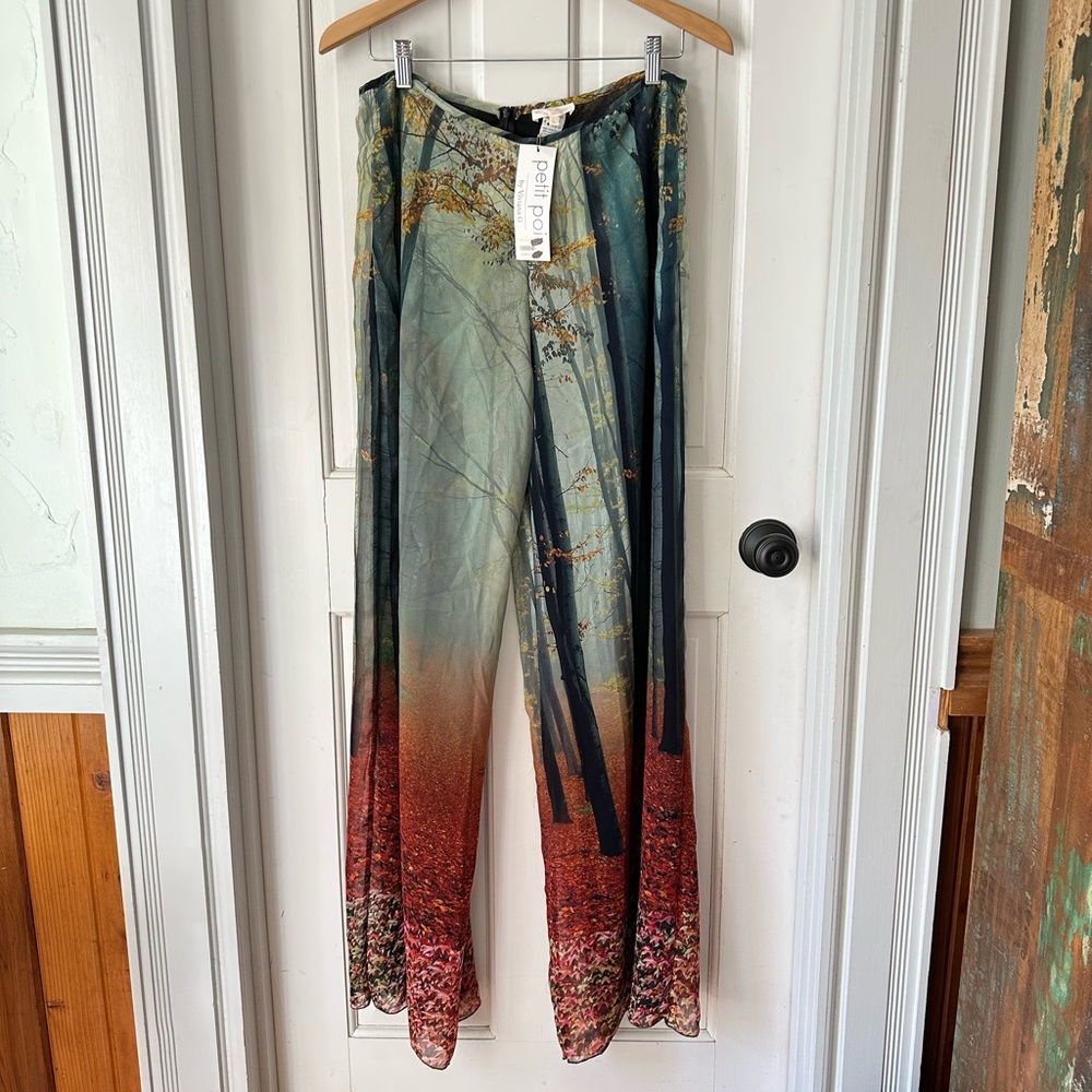 NWT Petit Pois, Women’s Size L, Wide-leg Pants